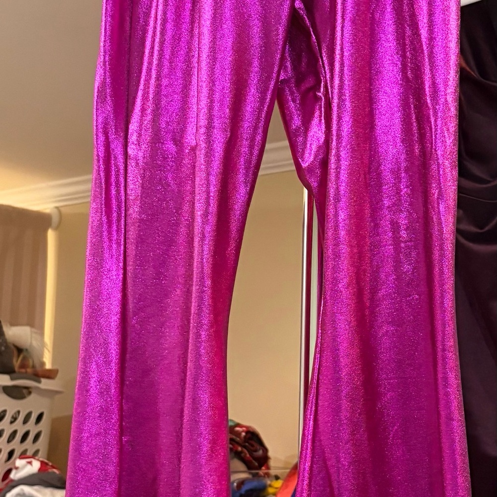 Amazon Women's Pink Flare Pants